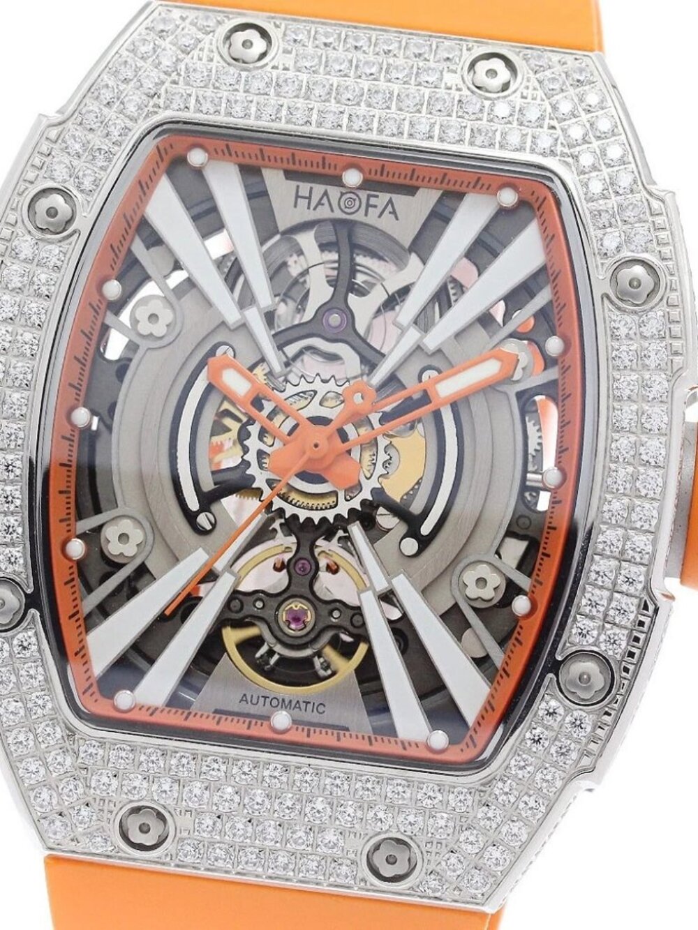 HAOFA mechanical 1907S skeleton Dial Automatic Men's Watch_921555
